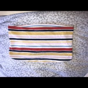 Cute Striped Tube Top
